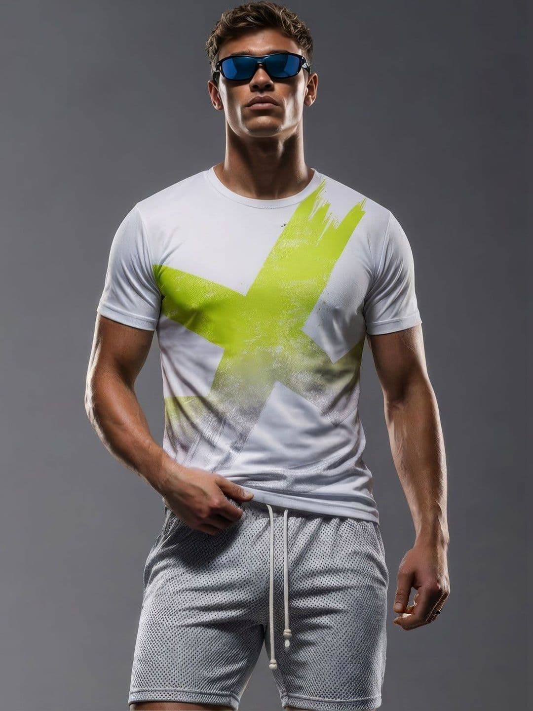 WROGN Men Printed Slim Fit T-shirt - view 1