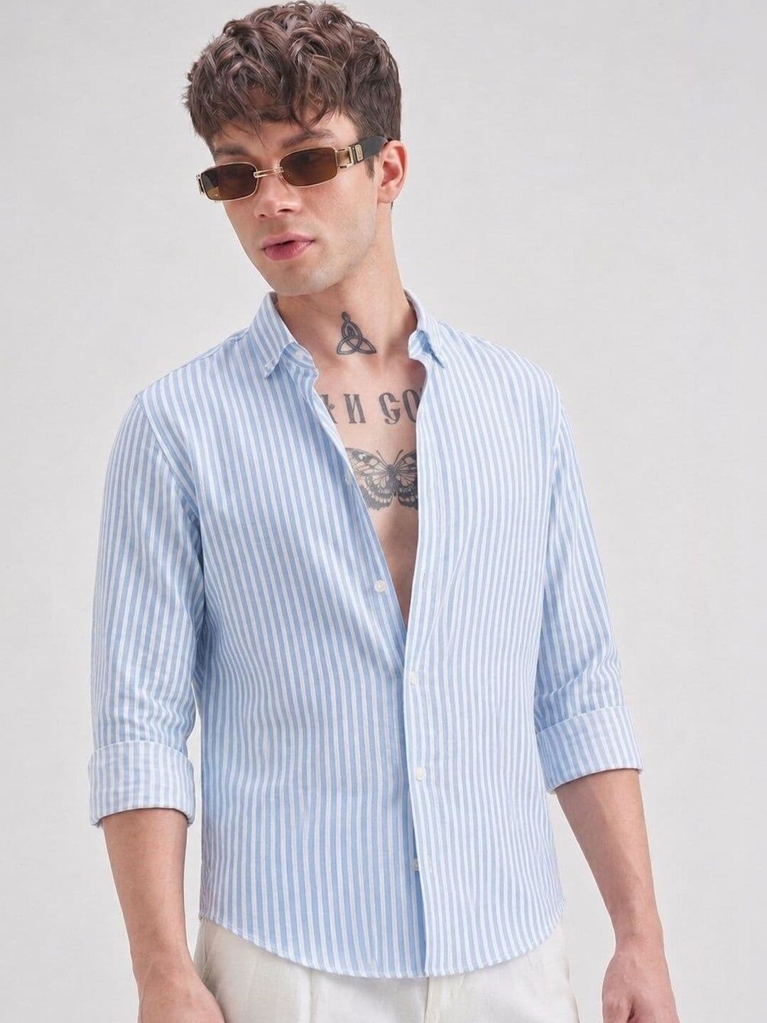 Roadster Men Classic Striped Casual Shirt - view 1
