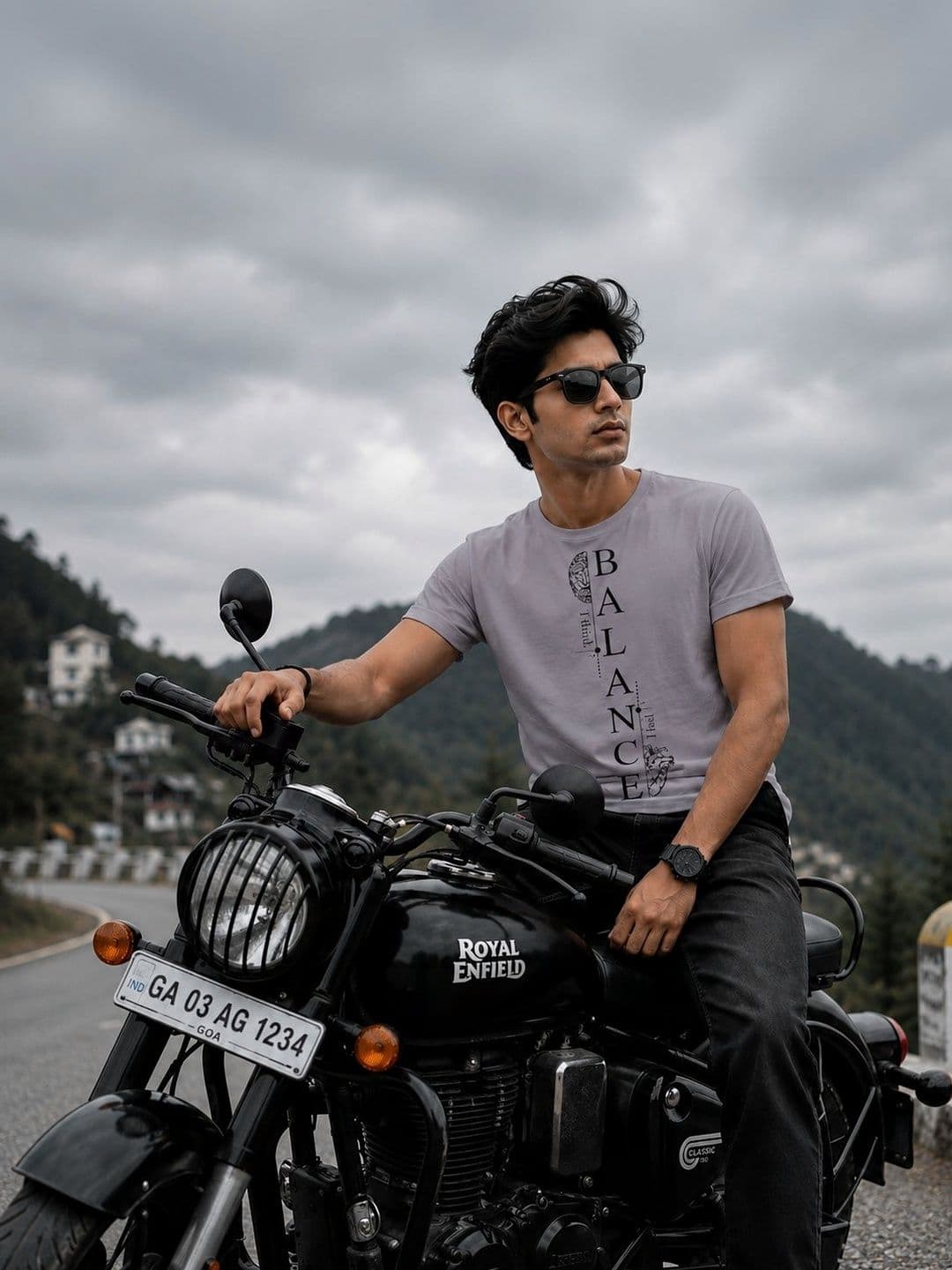 Y TULSI Men Typography Printed T-shirt - view 1
