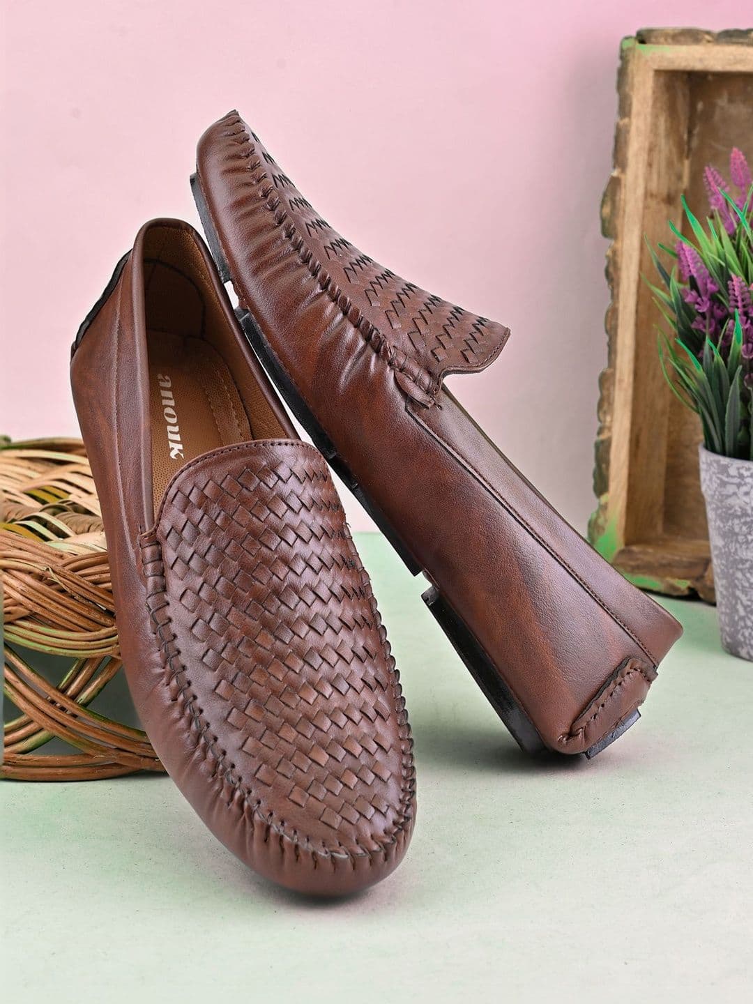 Anouk Men Textured Loafers - view 1
