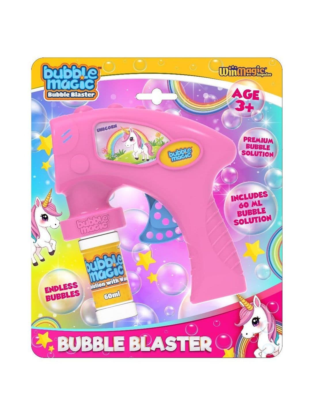 Bubble Magic Bubble Blaster Unicorn Bubble Toy - view 1