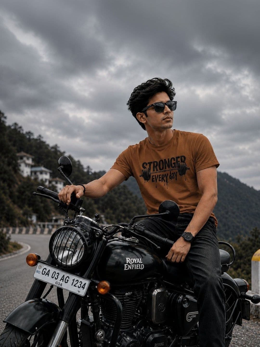 Y TULSI Men Typography Printed T-shirt - view 1