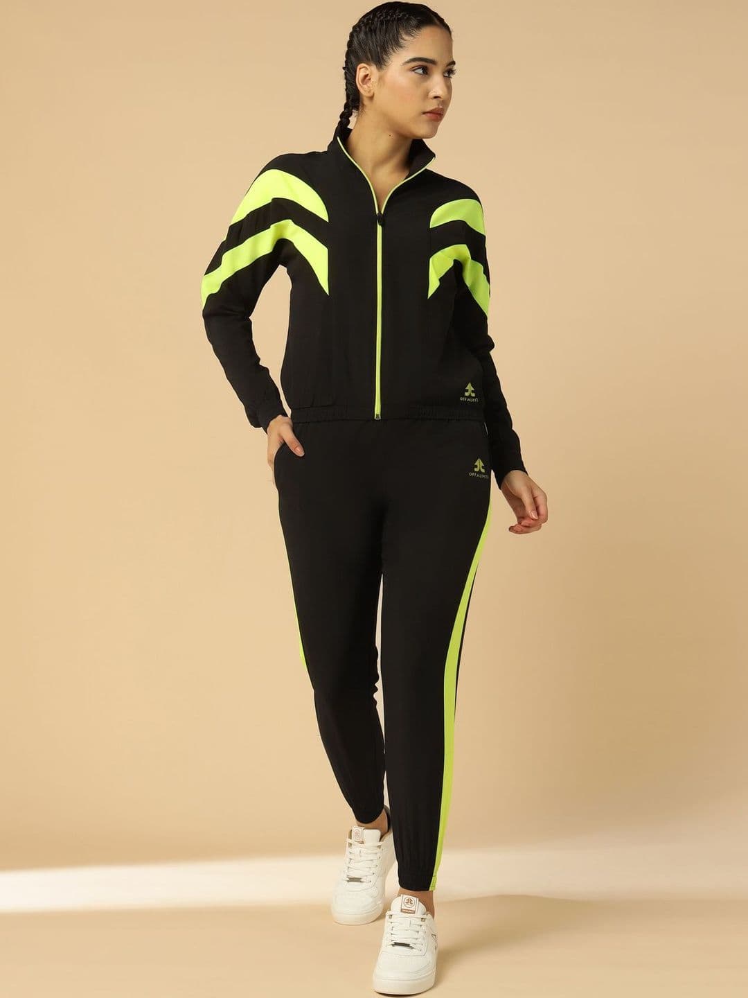 OFF LIMITS Colourblocked Mock Collar Tracksuits - view 1