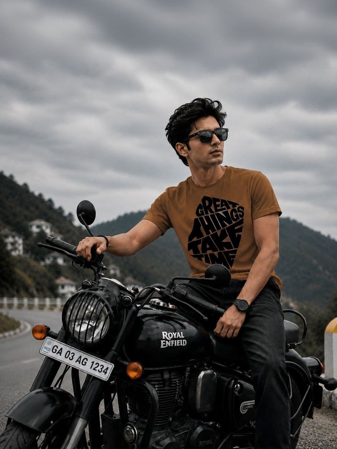 Y TULSI Men Typography Printed T-shirt - view 1