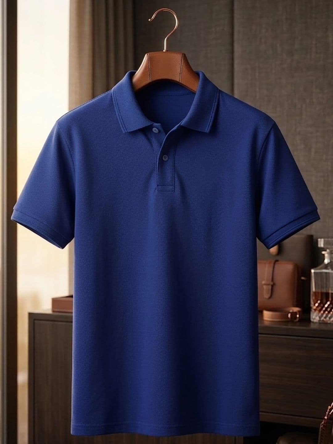 Mast & Harbour Men Polo Collar T-shirt - view 1