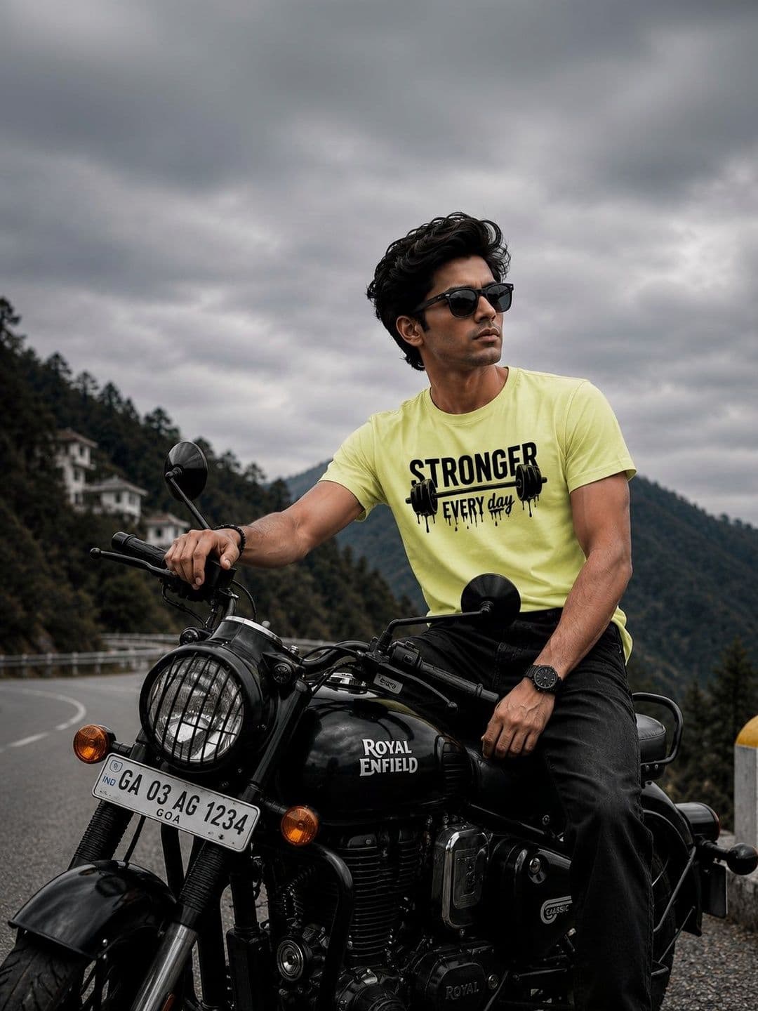Y TULSI Men Typography Printed T-shirt - view 1