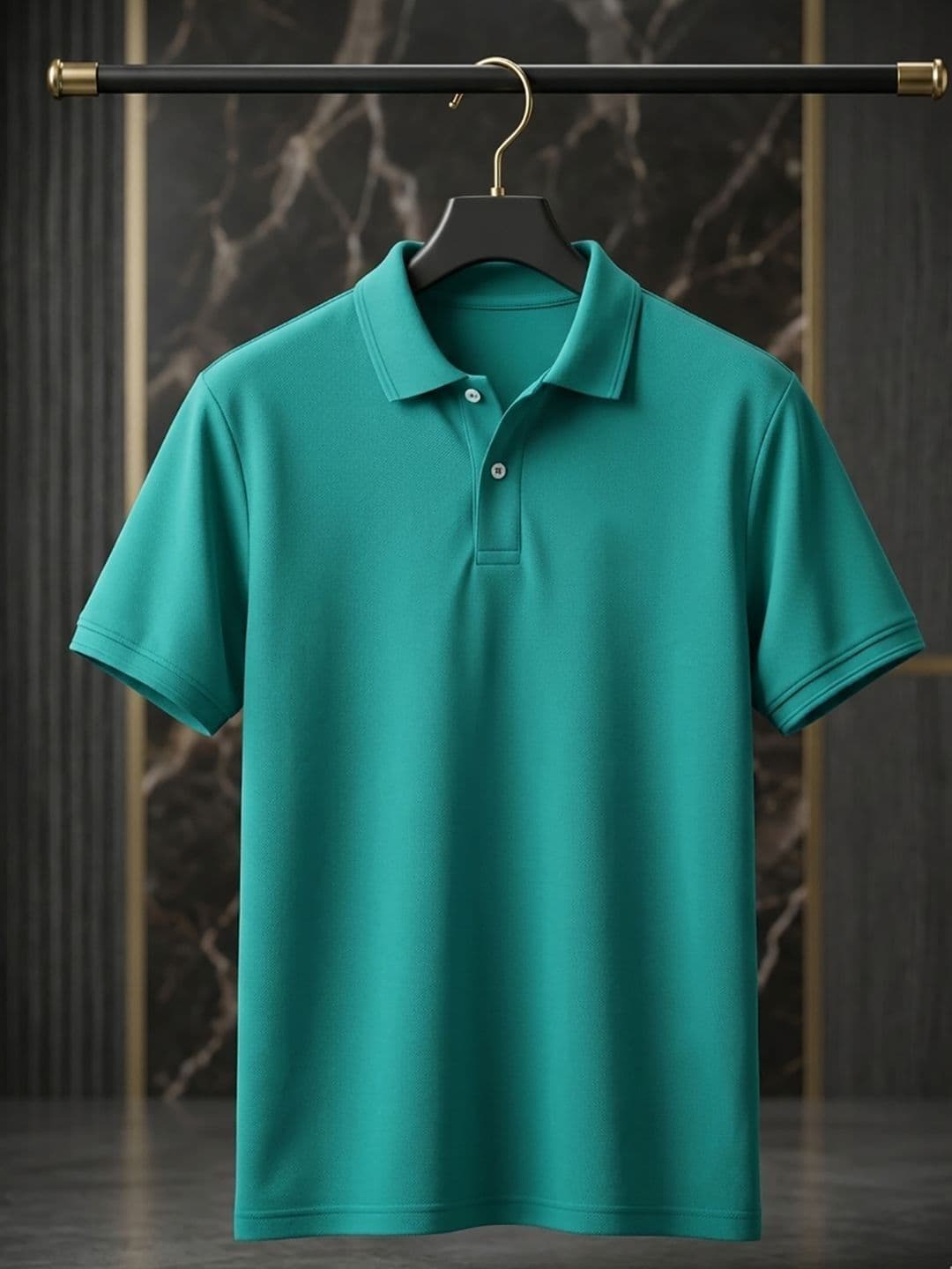 Mast & Harbour Men Polo Collar T-shirt - view 1