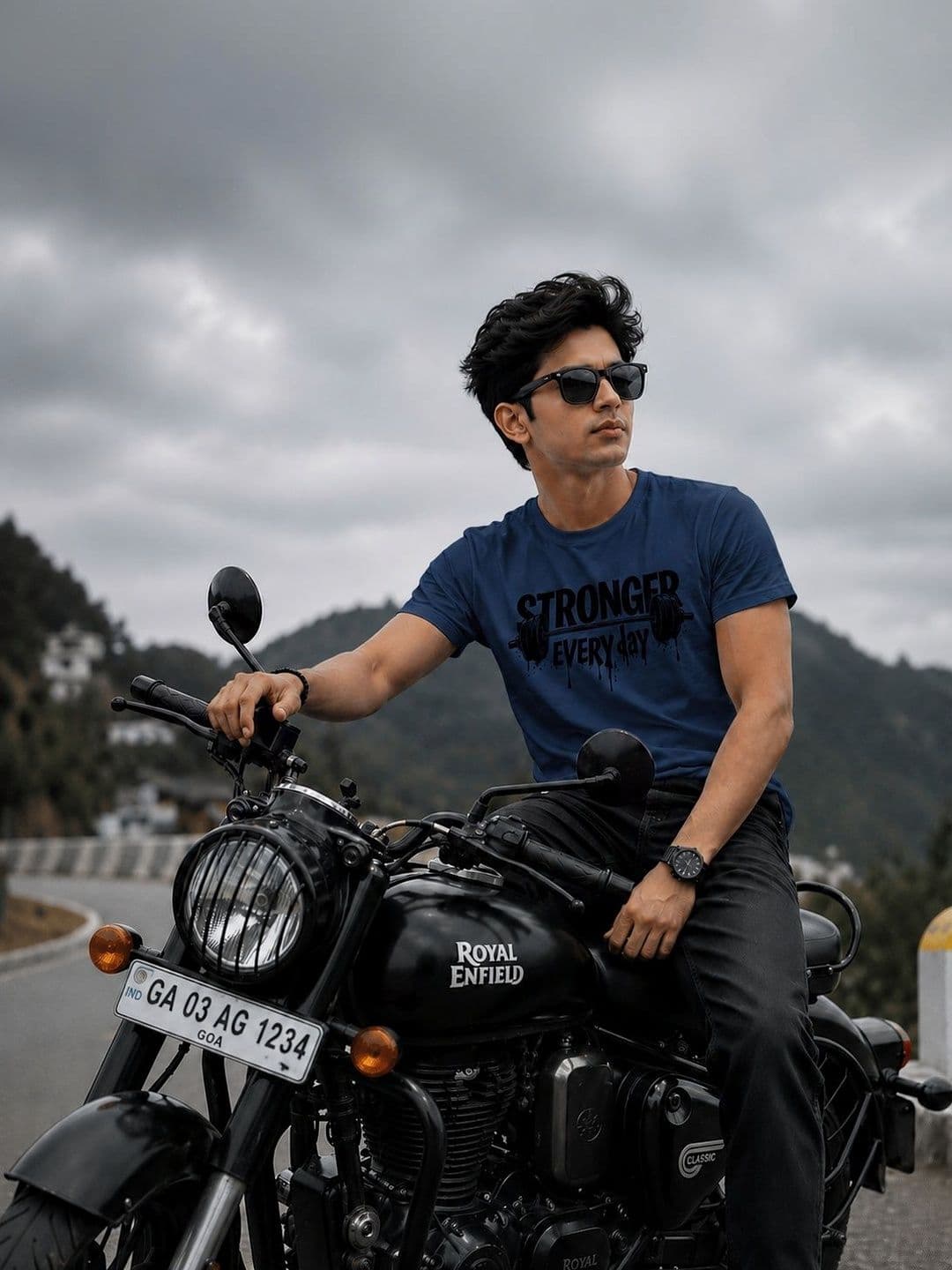 Y TULSI Men Typography Printed T-shirt - view 1