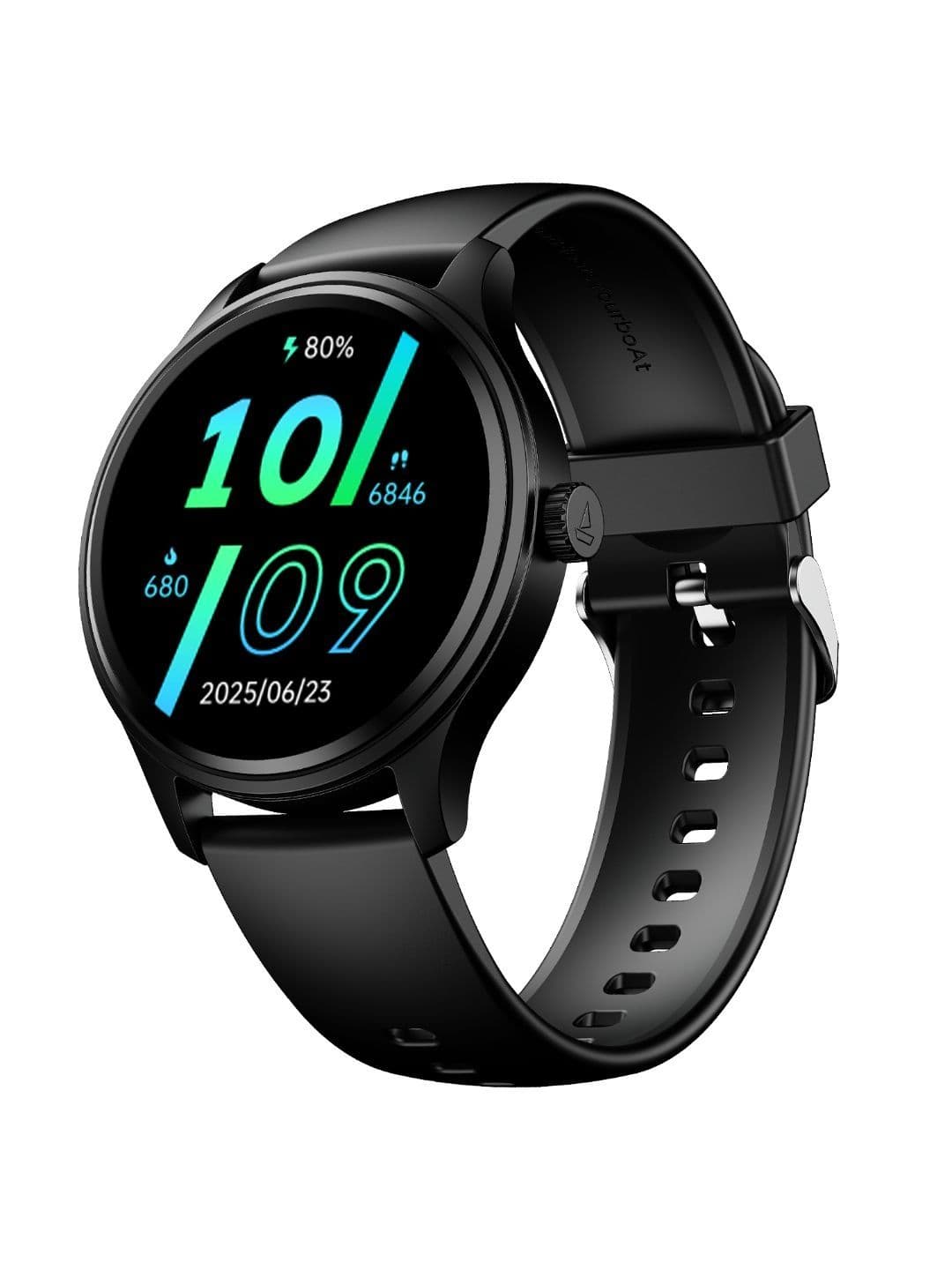 boAt Unisex Dial & Straps Digital Multi Function Watch Lunar Discovery Neo Active Black - view 1
