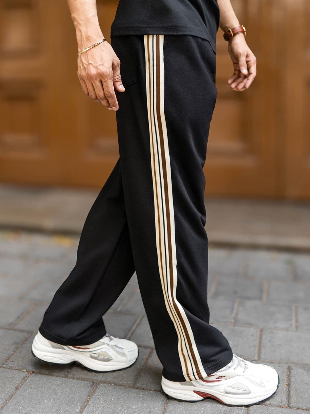 Maniac Men Cotton Mid Rise Track Pants - view 1