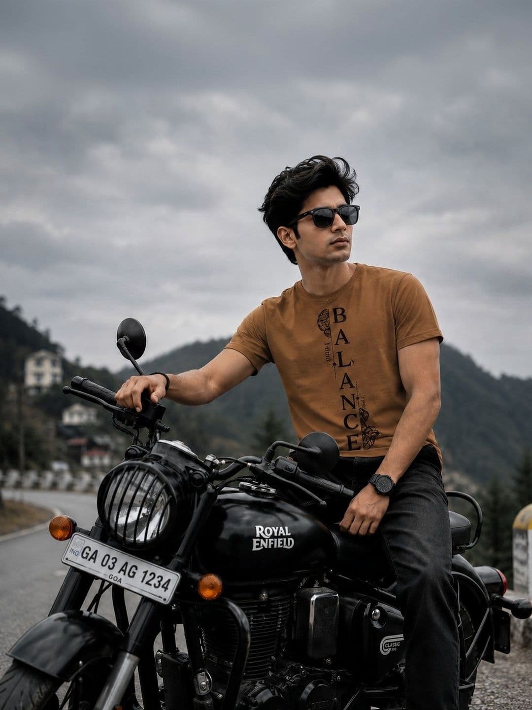 Y TULSI Men Typography Printed T-shirt - view 1