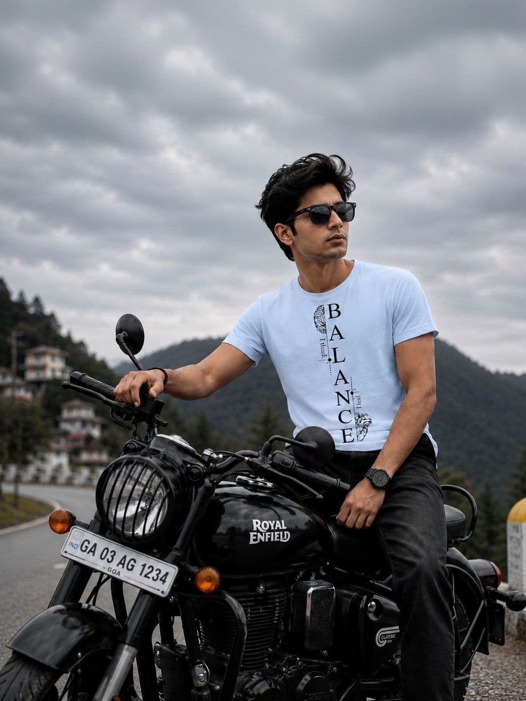 Y TULSI Men Typography Printed T-shirt - view 1