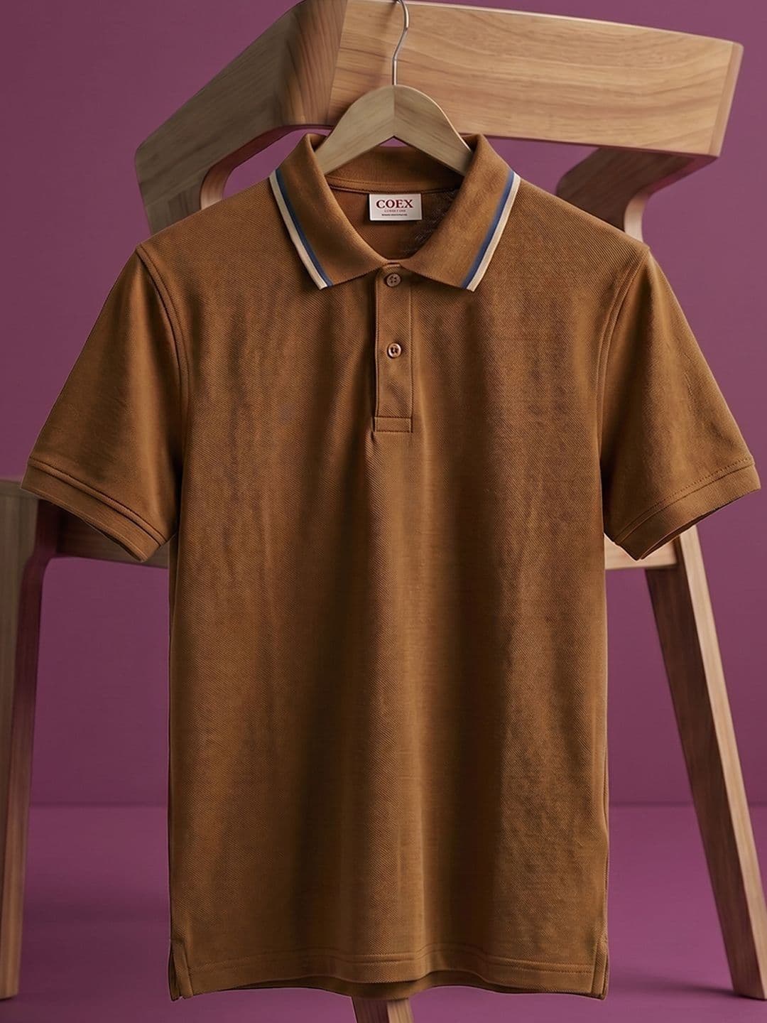 Mast & Harbour Polo Collar Short Sleeves T-shirt - view 1