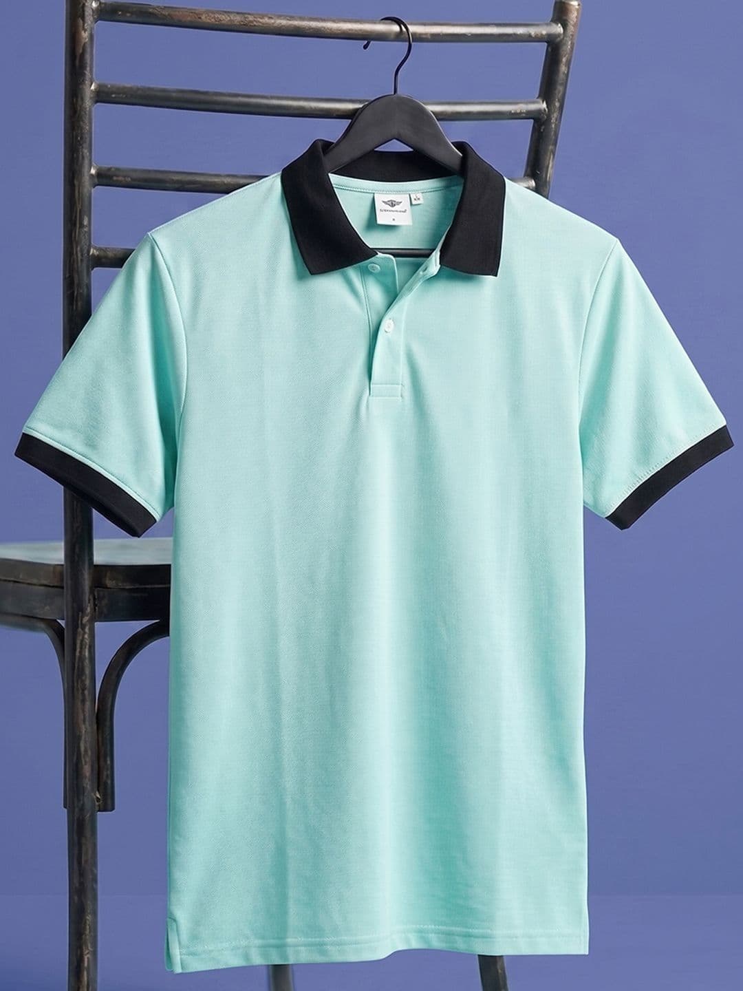 Mast & Harbour Men Polo Collar T-shirt - view 1