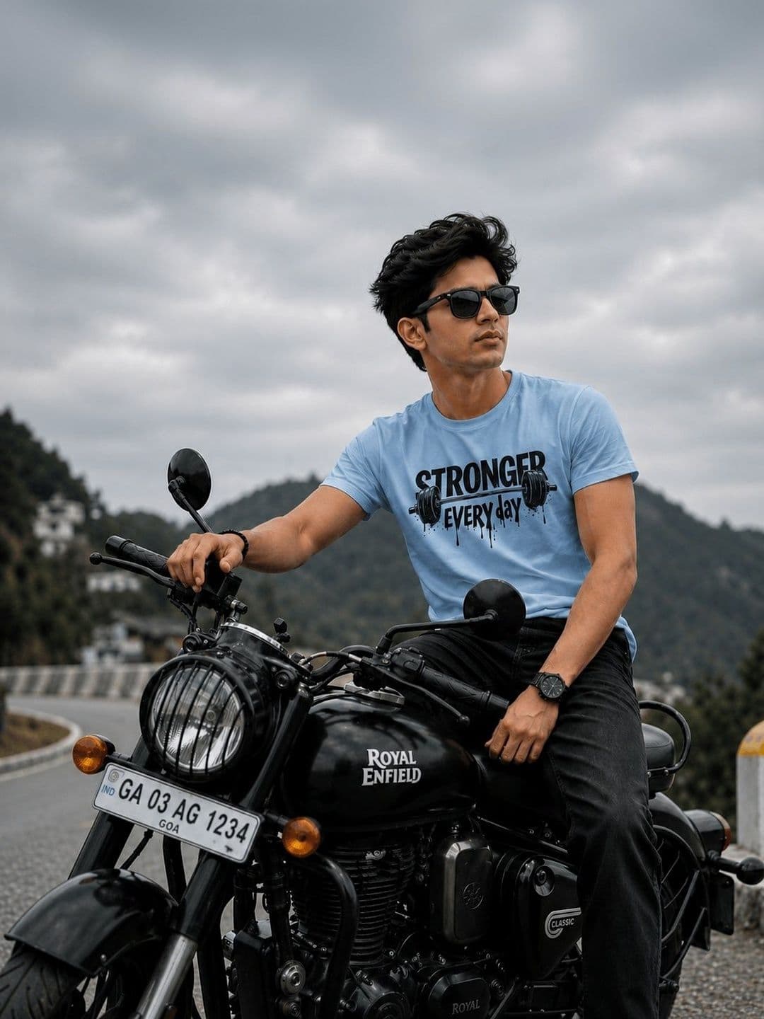 Y TULSI Men Typography Printed T-shirt - view 1