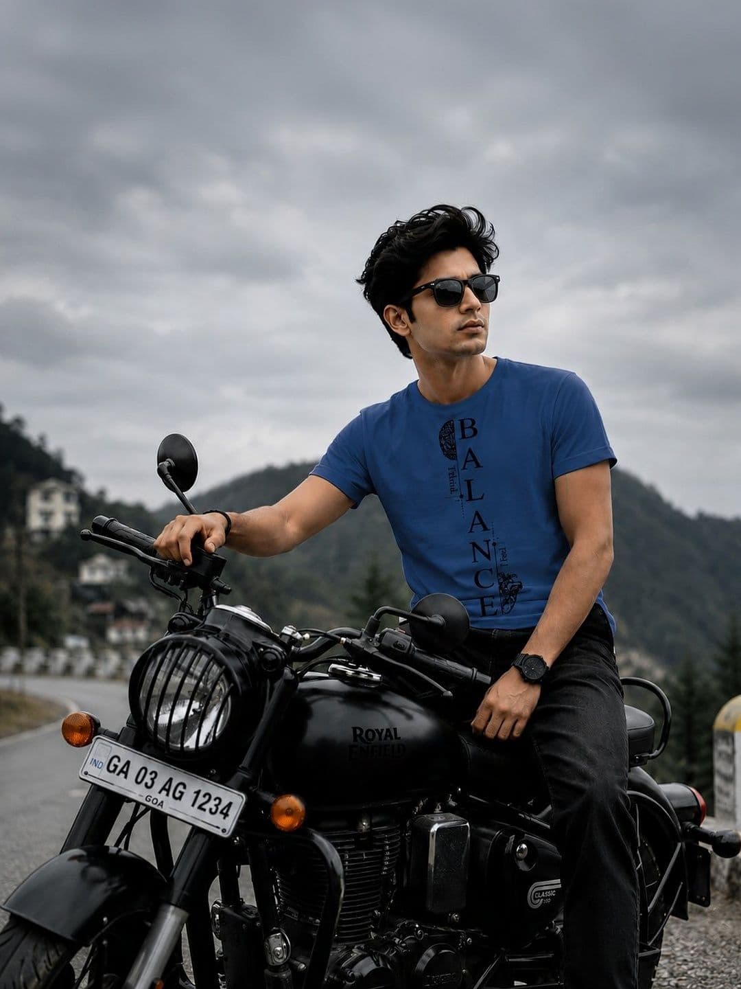 Y TULSI Men Typography Printed T-shirt - view 1