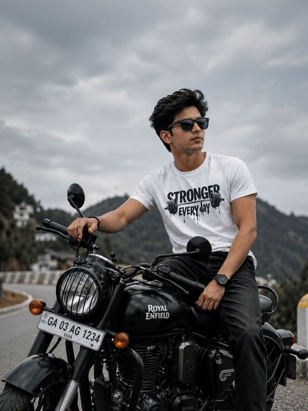 Y TULSI Men Typography Printed T-shirt - view 1
