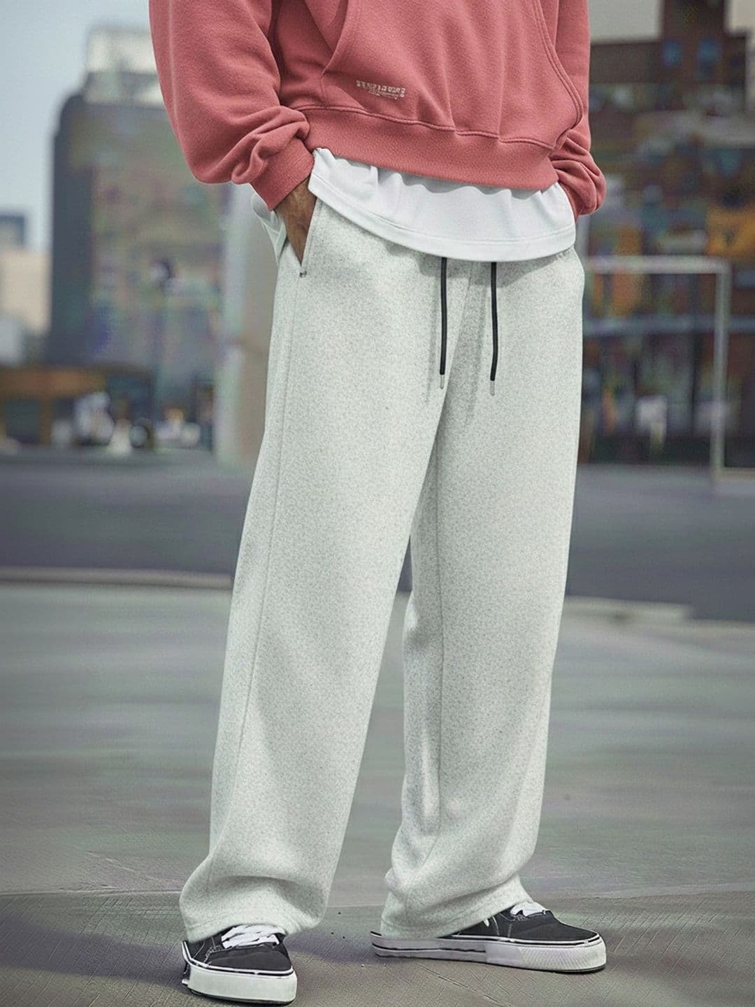 Netclick Men Loose Fit High-Rise Trousers - view 1