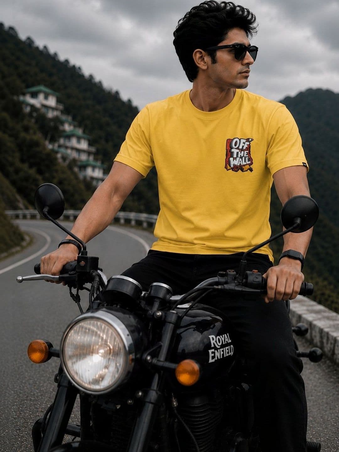 Y TULSI Men Typography Printed T-shirt - view 1