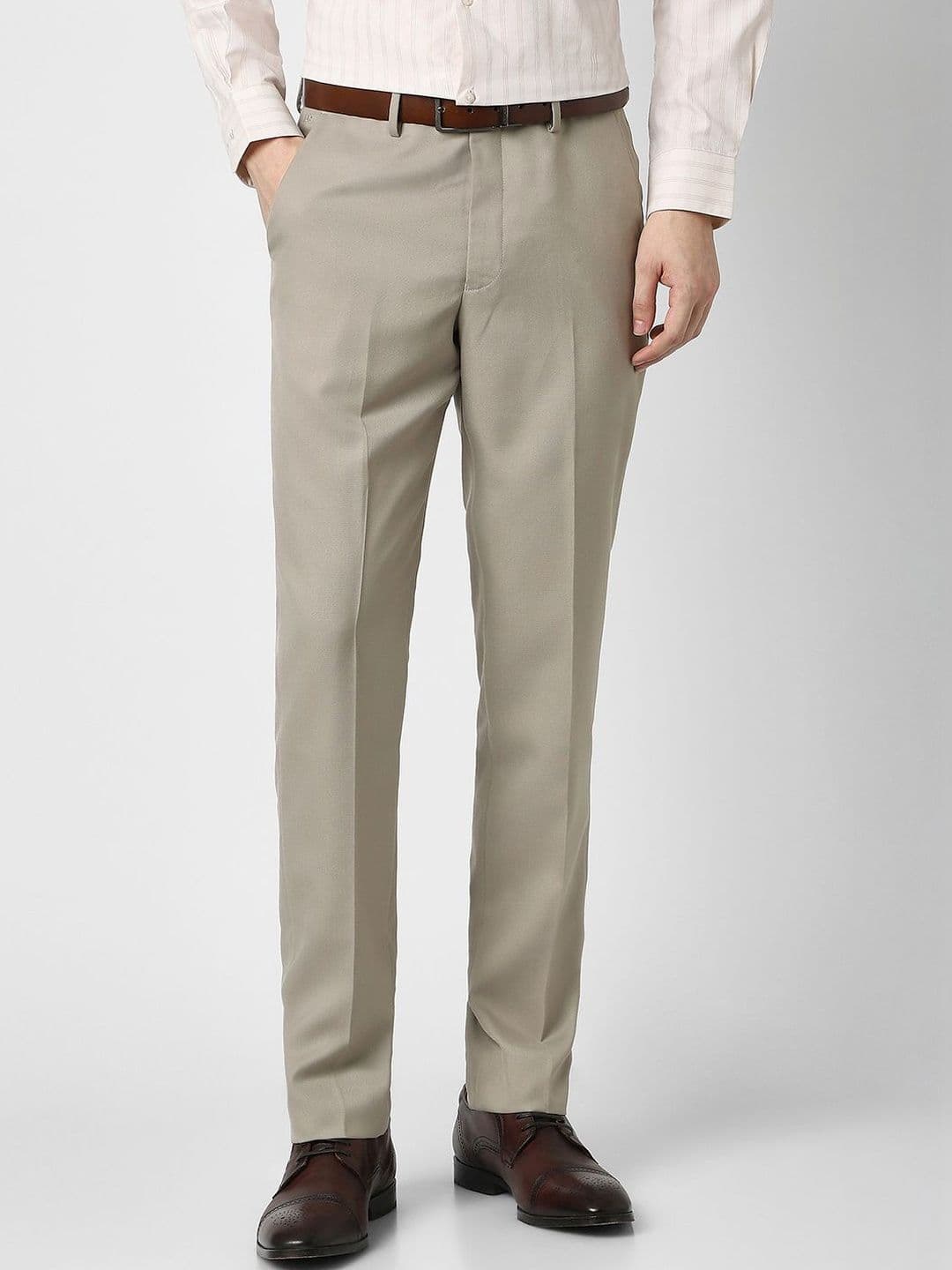 Peter England Men Slim Fit Trousers - view 1