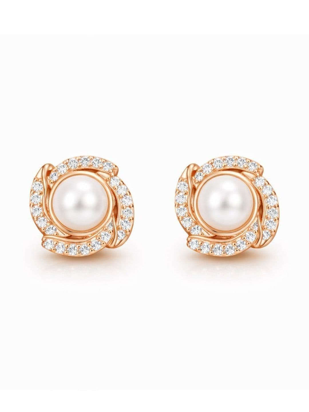 Nilu's Collection Contemporary Studs Earrings - view 1