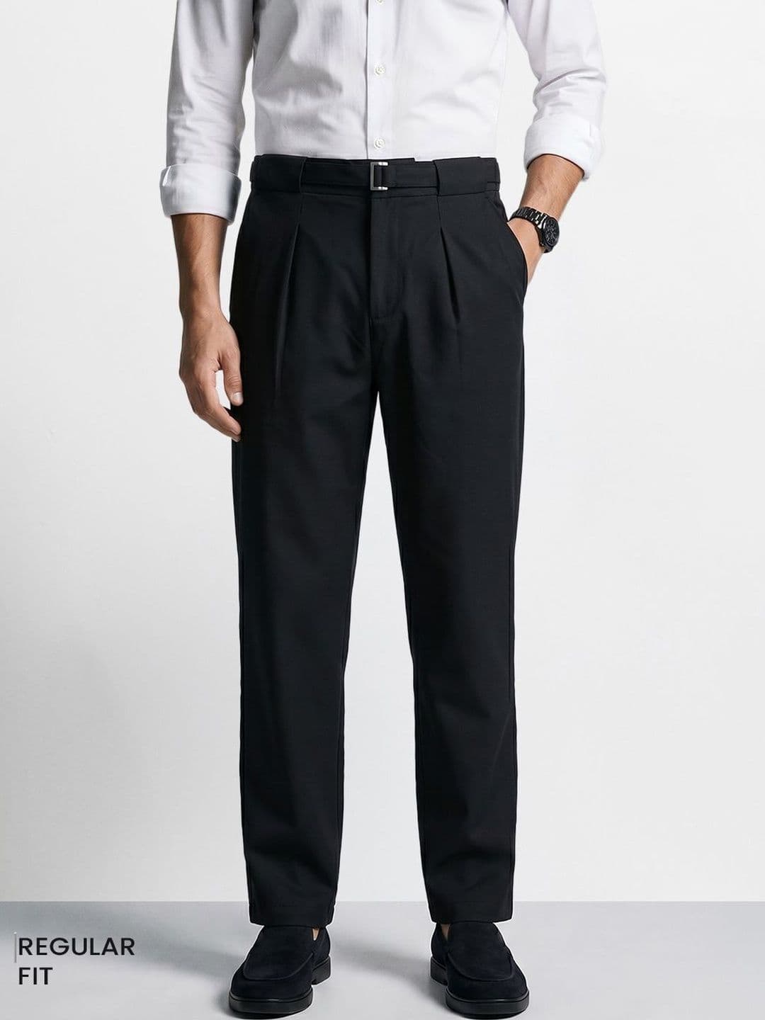 The Indian Garage Co Men Pleated Trousers - view 1