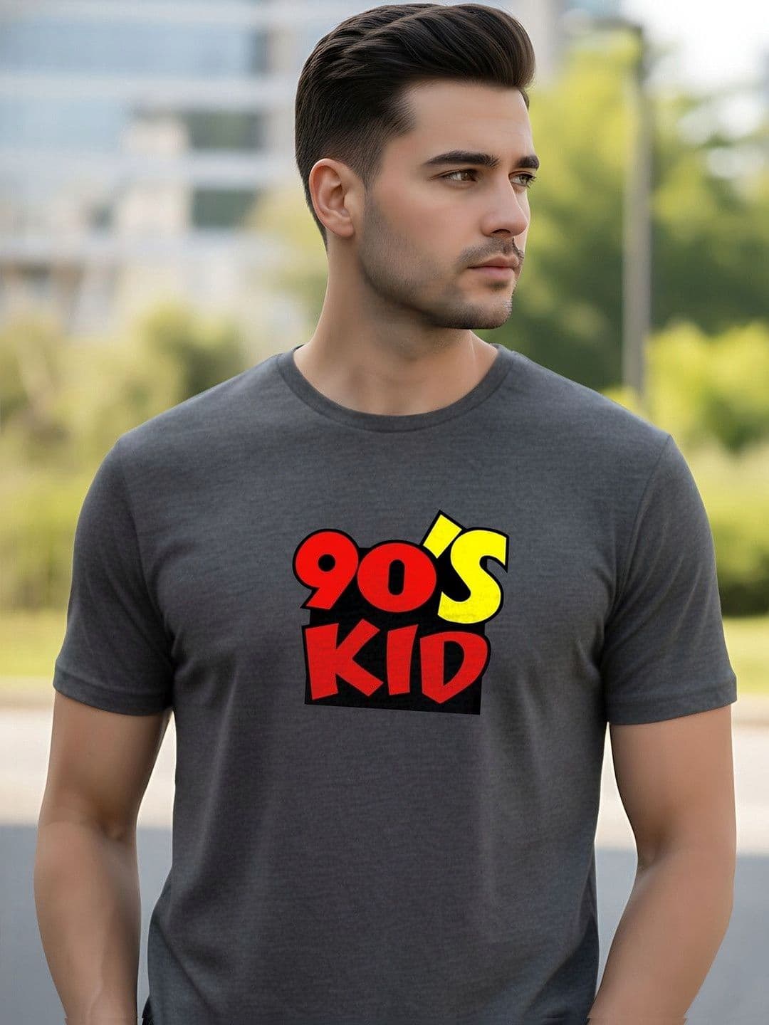 SYMBLANCE Men Typography Printed T-shirt - view 1