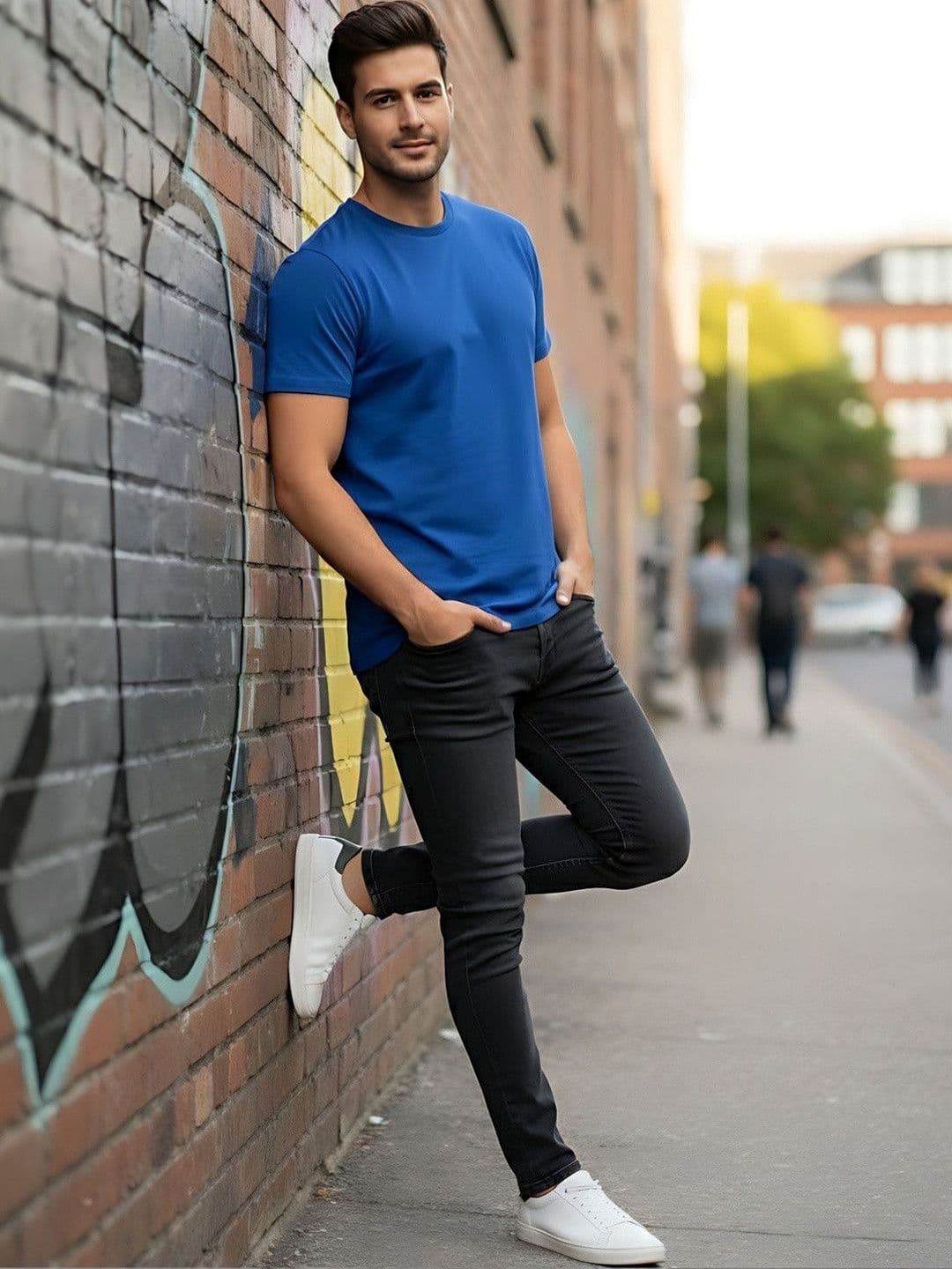 SYMBLANCE Men Typography Printed T-shirt - view 1