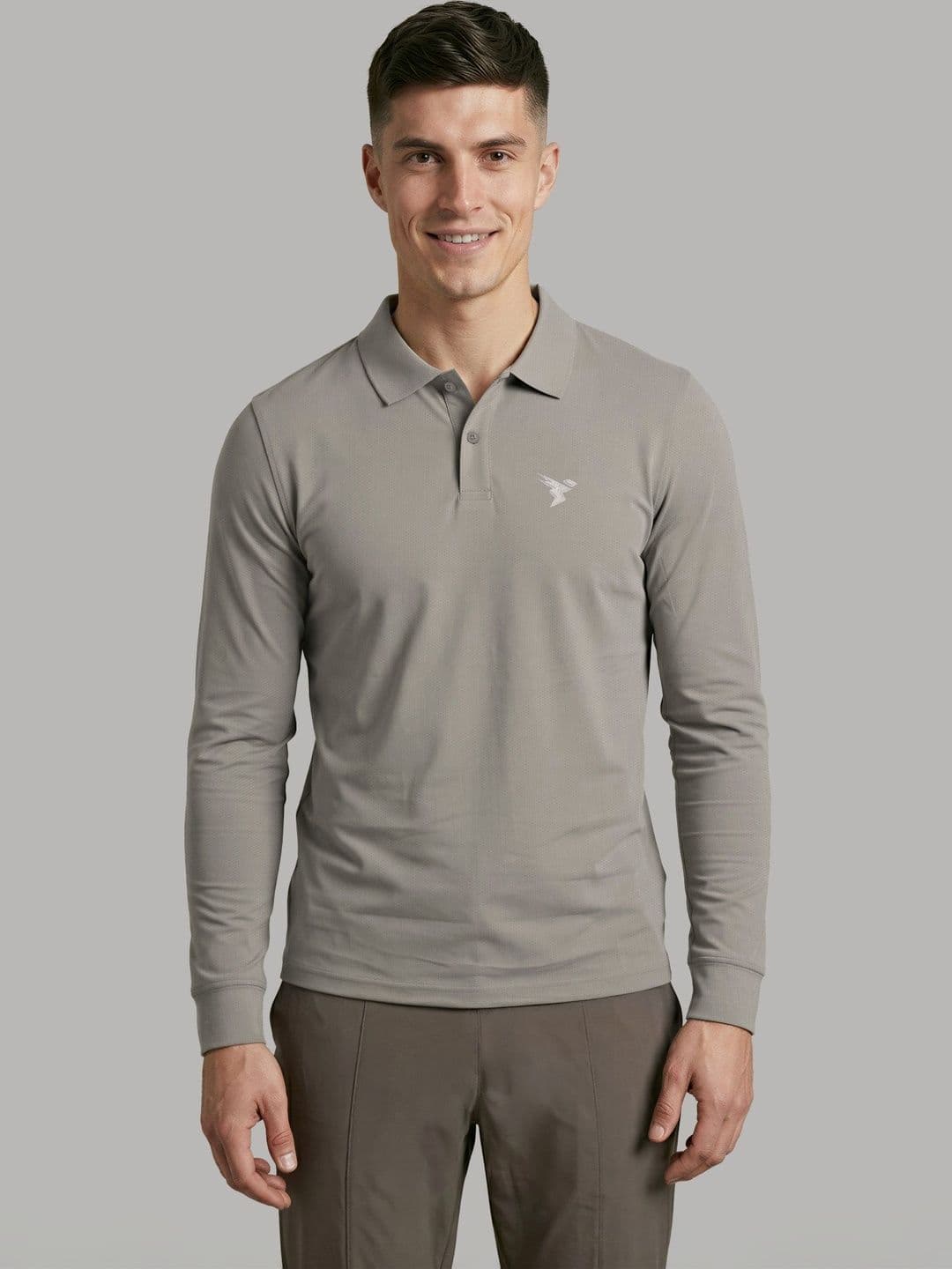 Technosport Men Polo Collar Slim Fit T-shirt - view 1