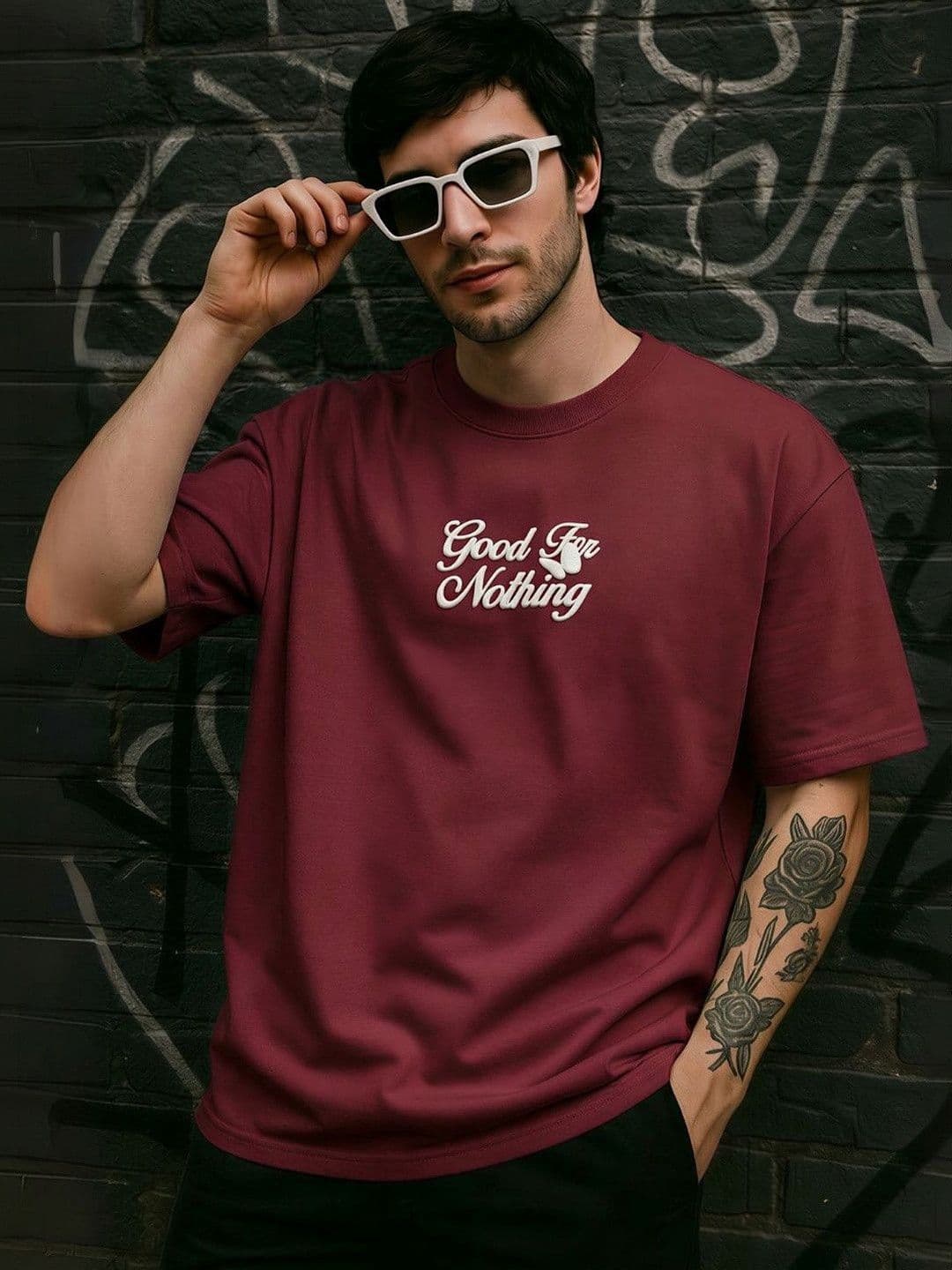 TOXA Men Typography Printed T-shirt - view 1