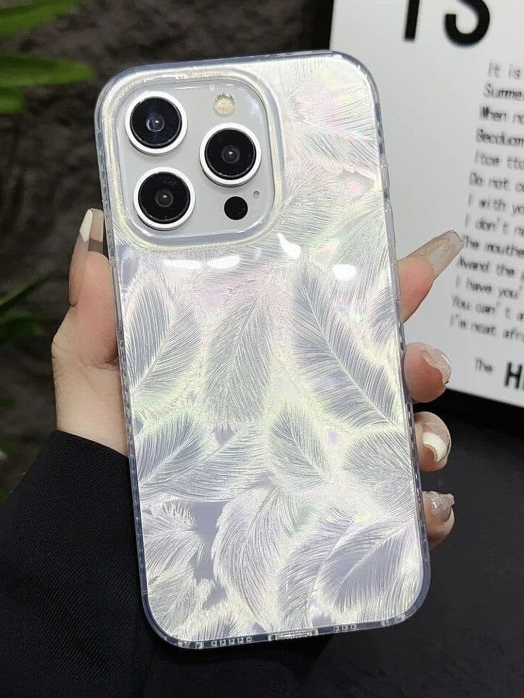 COVERLY Geometric Printed iPhone 13 Pro Back Case Mobile Accessories - view 1