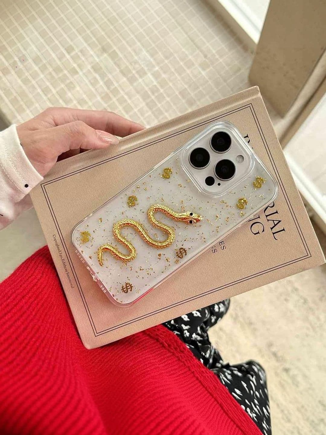 COVERLY Quirky Printed iPhone 13 Pro Back Case Mobile Accessories - view 1