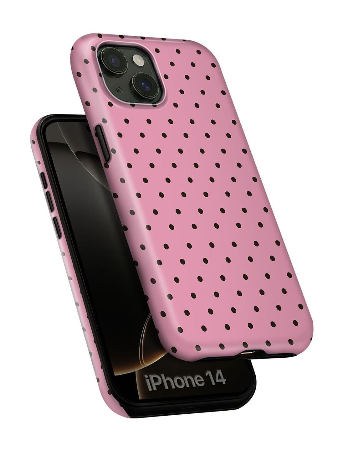 QRIOH Geometric Printed iPhone 14 Back Case Mobile Accessories - view 1