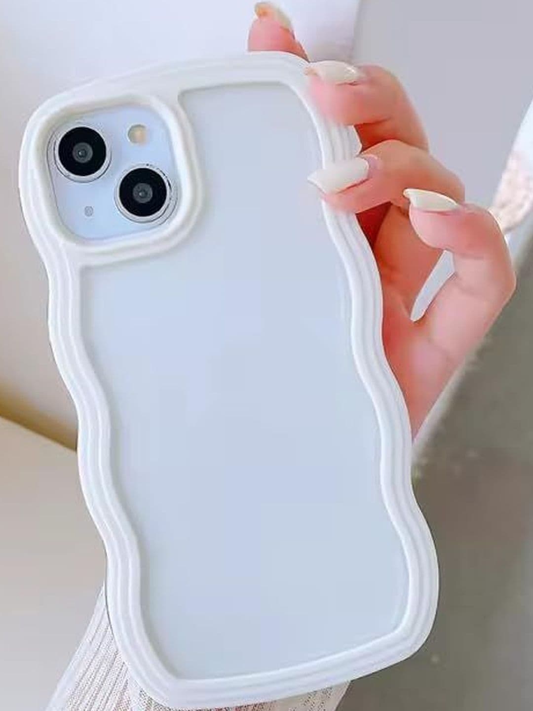 COVERLY Solid Printed iPhone 12 Back Case Mobile Accessories - view 1