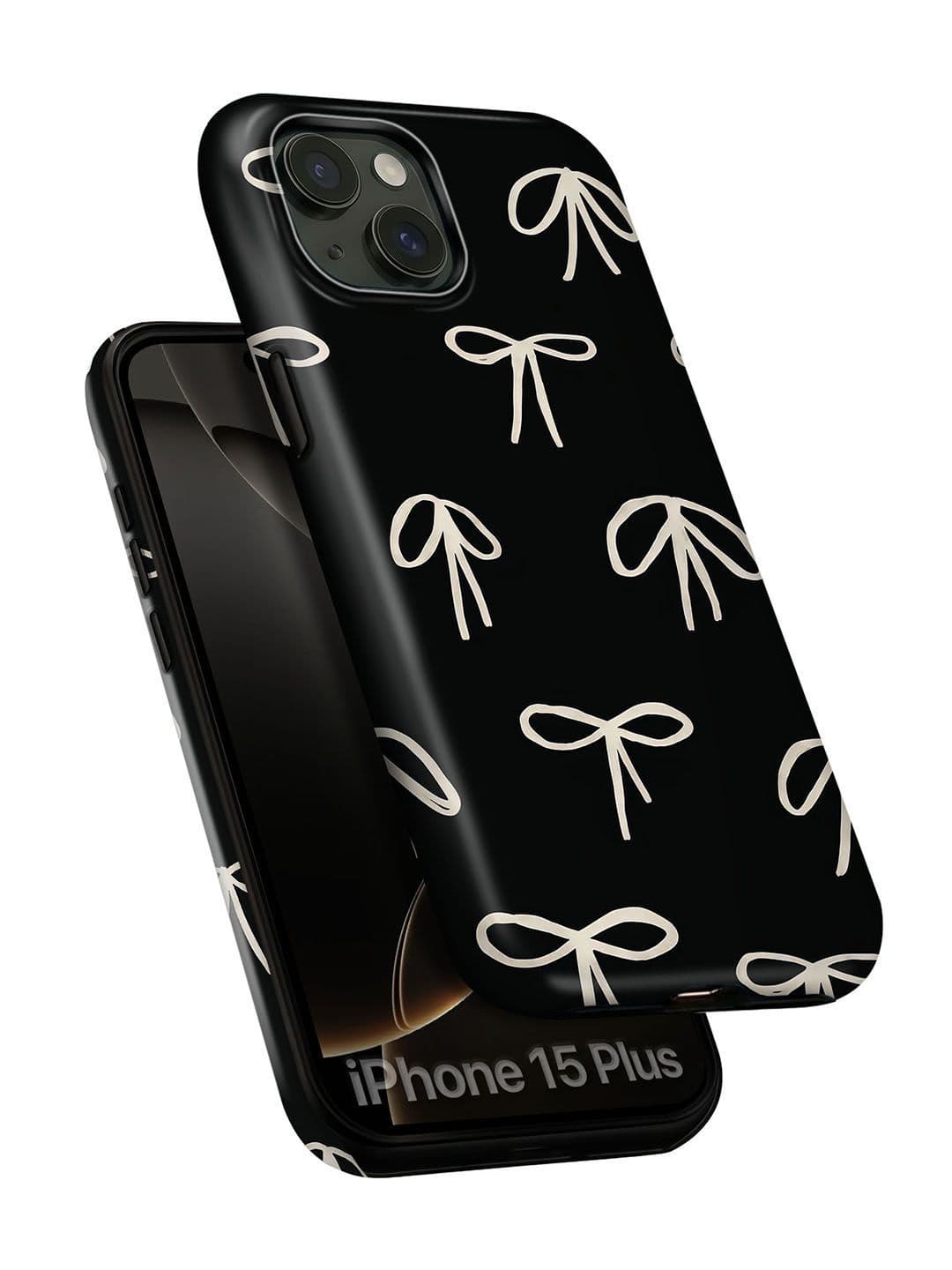 QRIOH Geometric Printed iPhone 15 Plus Back Case Mobile Accessories - view 1