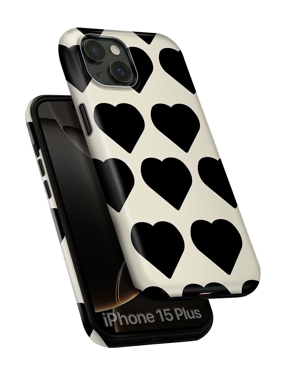 QRIOH Conversational Printed iPhone 15 Plus Back Case Mobile Accessories - view 1