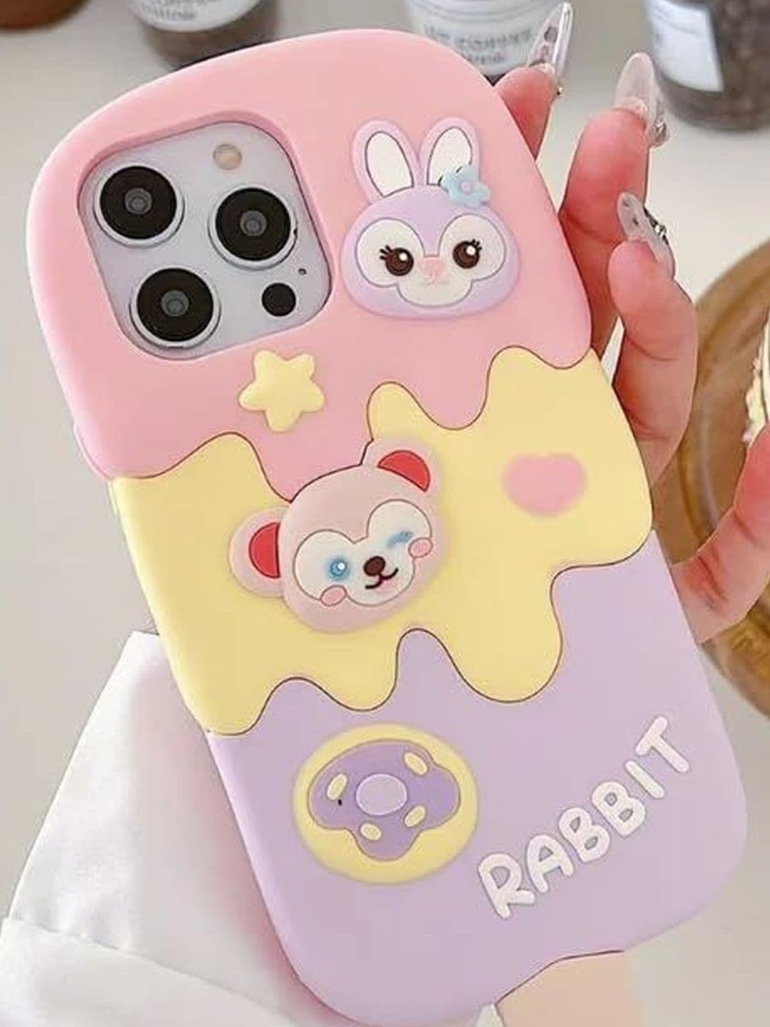 COVERLY Cartoon Characters Printed iPhone 13 Pro Max Back Case Mobile Accessories - view 1