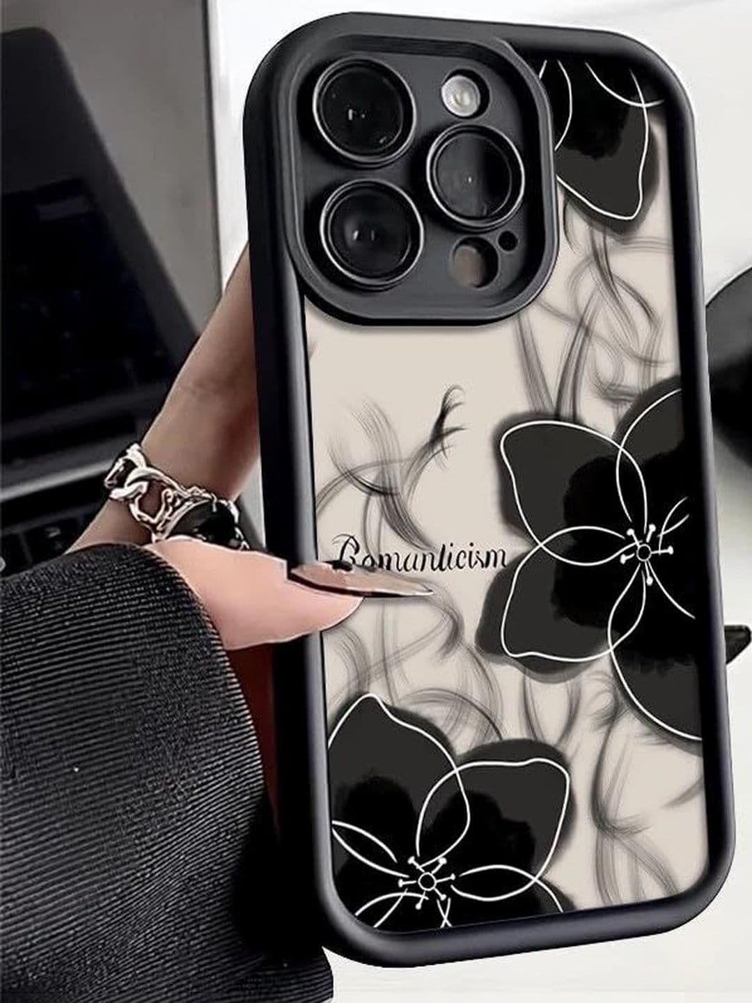 COVERLY Floral Printed iPhone 16 Plus Back Case Mobile Accessories - view 1