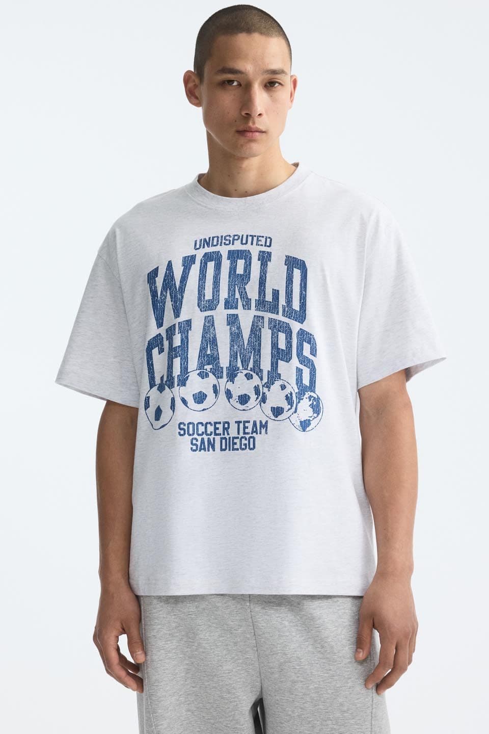 H&M Loose Fit Printed T-shirt - view 1