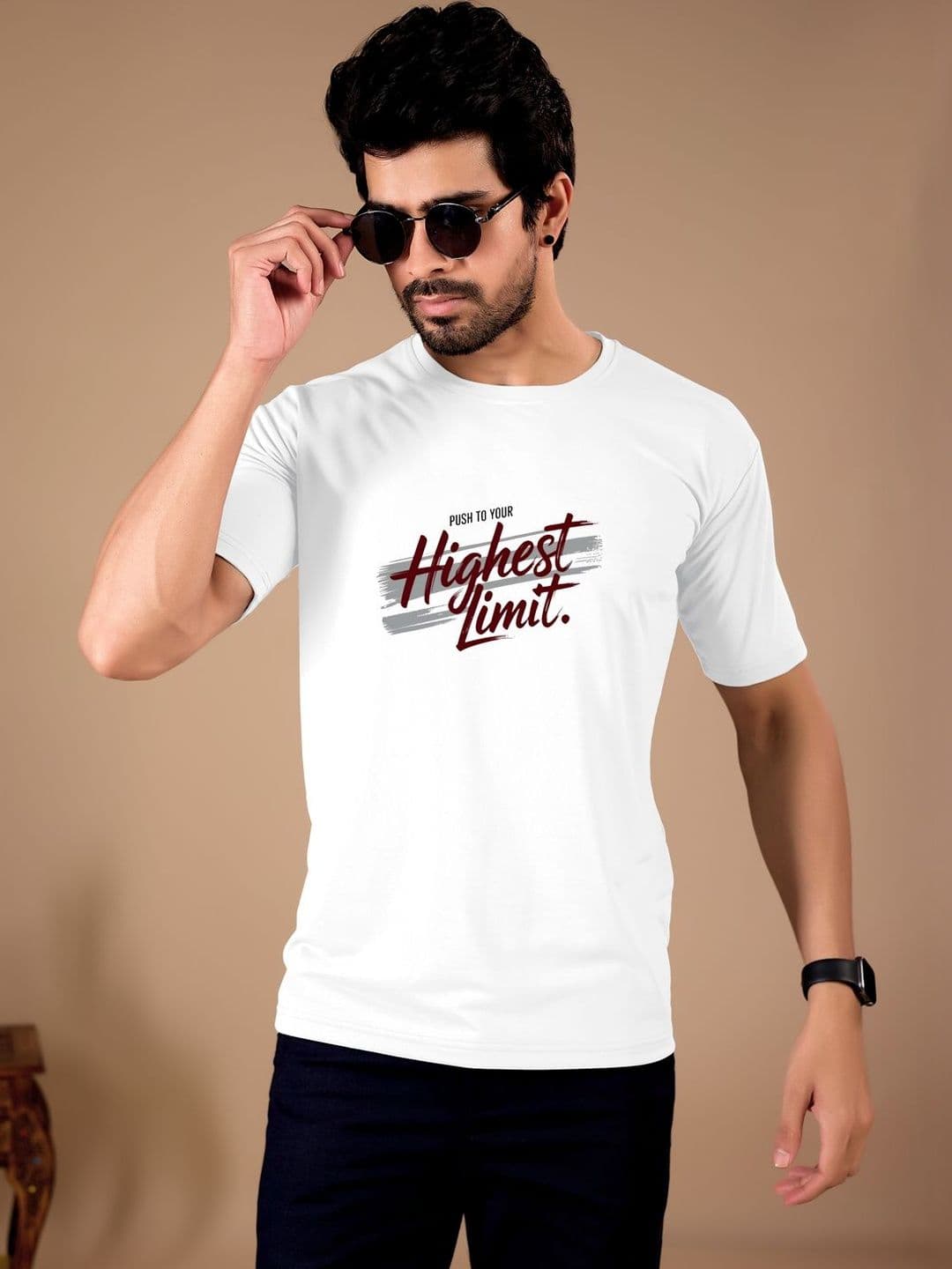BAESD Men Typography Printed T-shirt - view 1