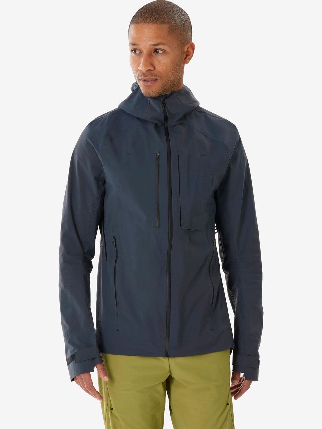Decathlon Quechua - Men Grey MH900 Waterproof Hiking Jacket - view 1