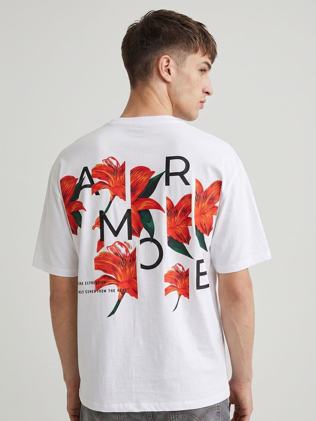 Dennis Lingo Men Floral Printed T-shirt - view 1