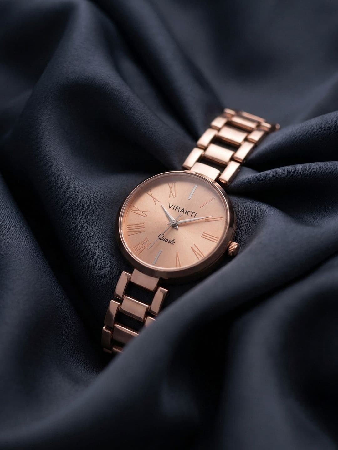 VIRAKTI Women Dial & Bracelet Style Straps Analogue Watch SAT-08-ROSEGOLD-V01 VIR - view 1