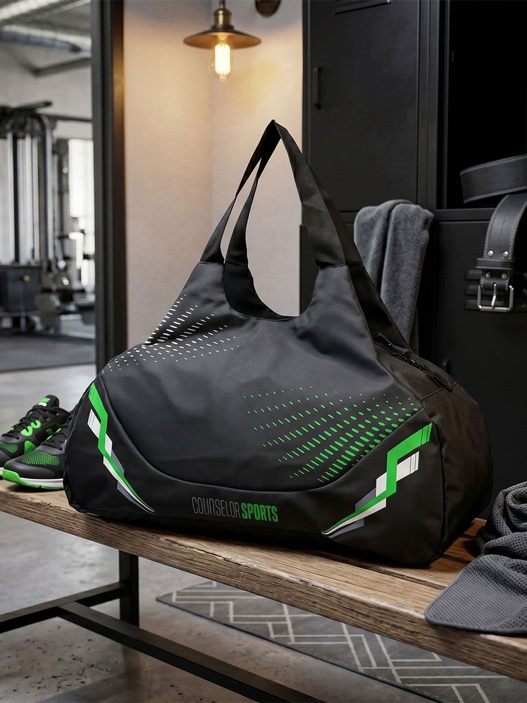 COUNSELOR Printed Medium Foldable Sports or Gym Duffel Bag - view 1