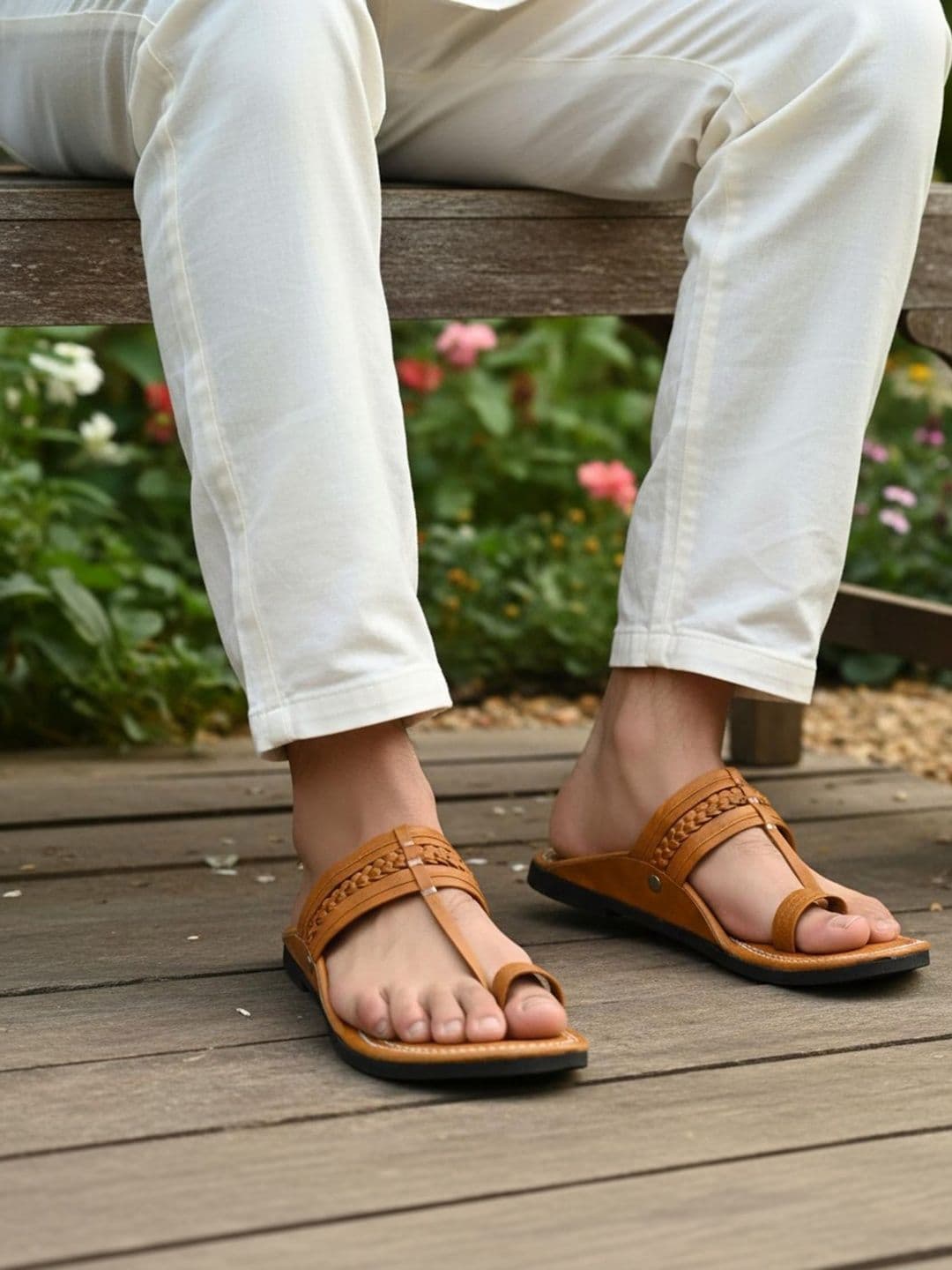 Anouk Men One Toe Flats - view 1