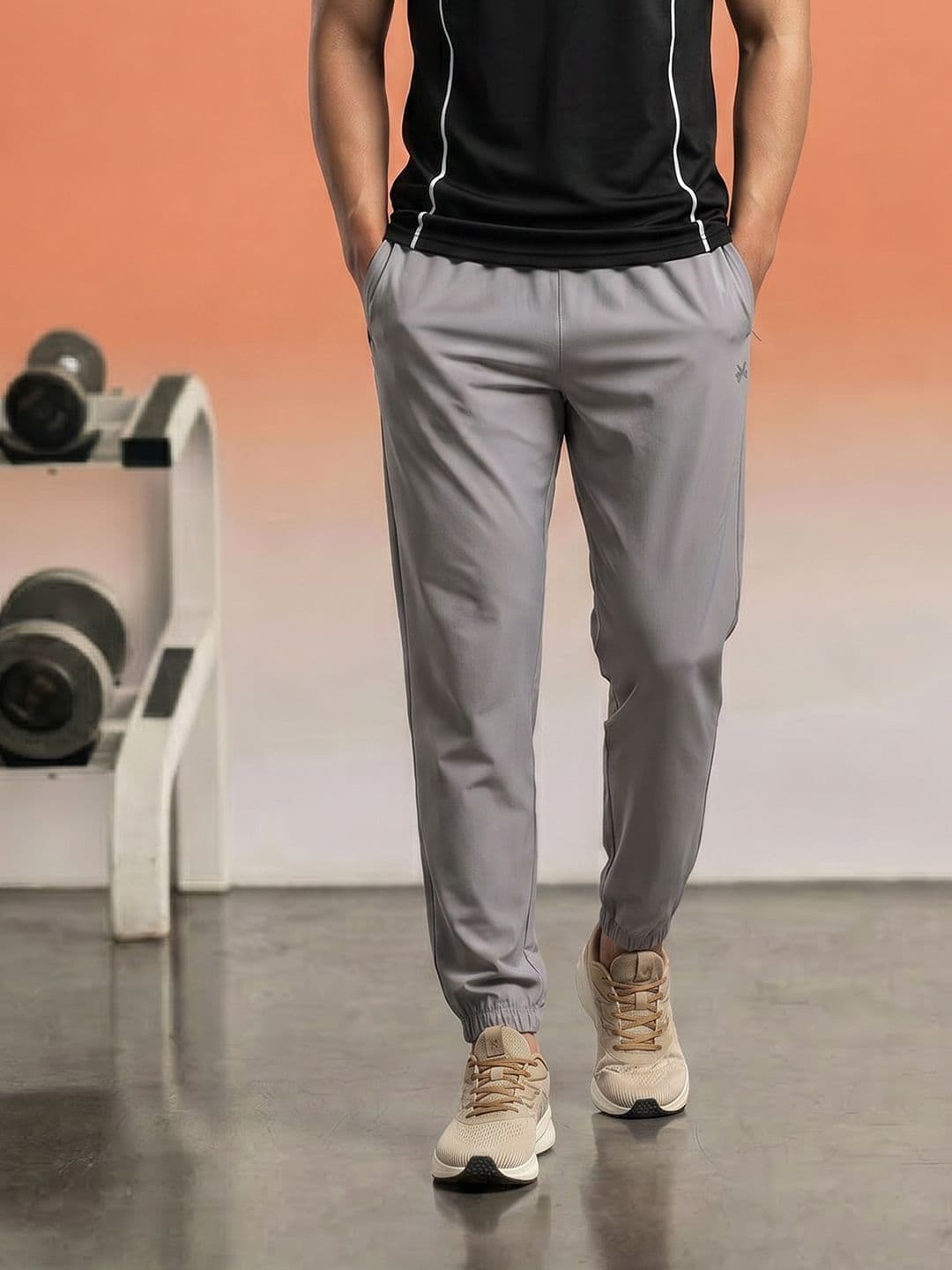 HRX by Hrithik Roshan Men Regular Fit Rapid-Dry Training Joggers - view 1