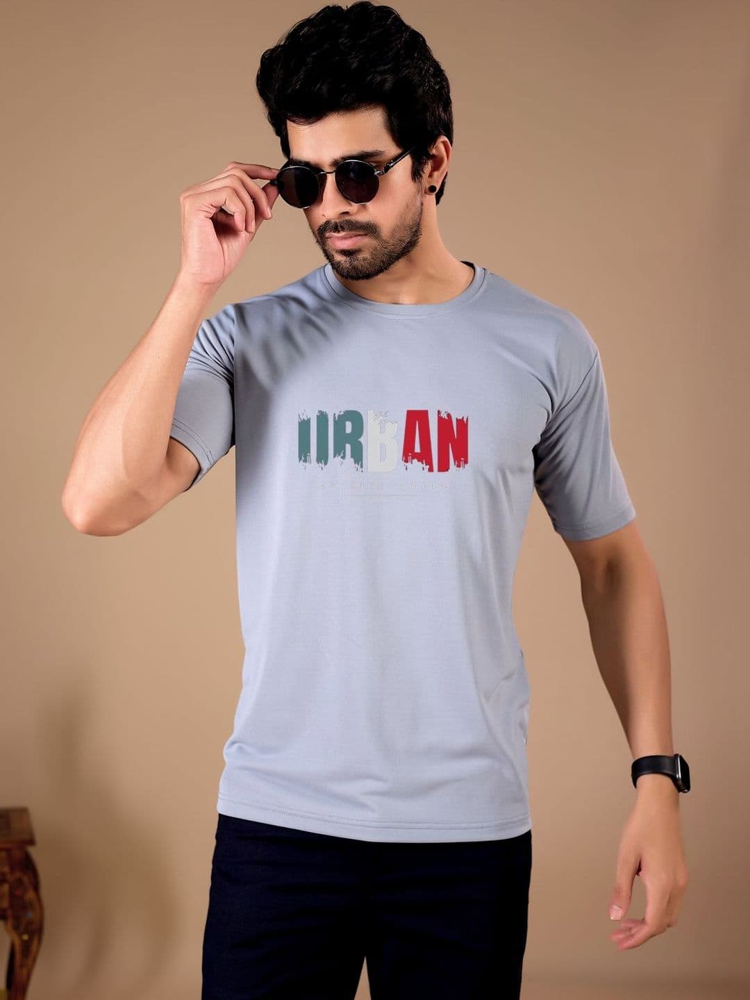 BAESD Men Typography Printed T-shirt - view 1