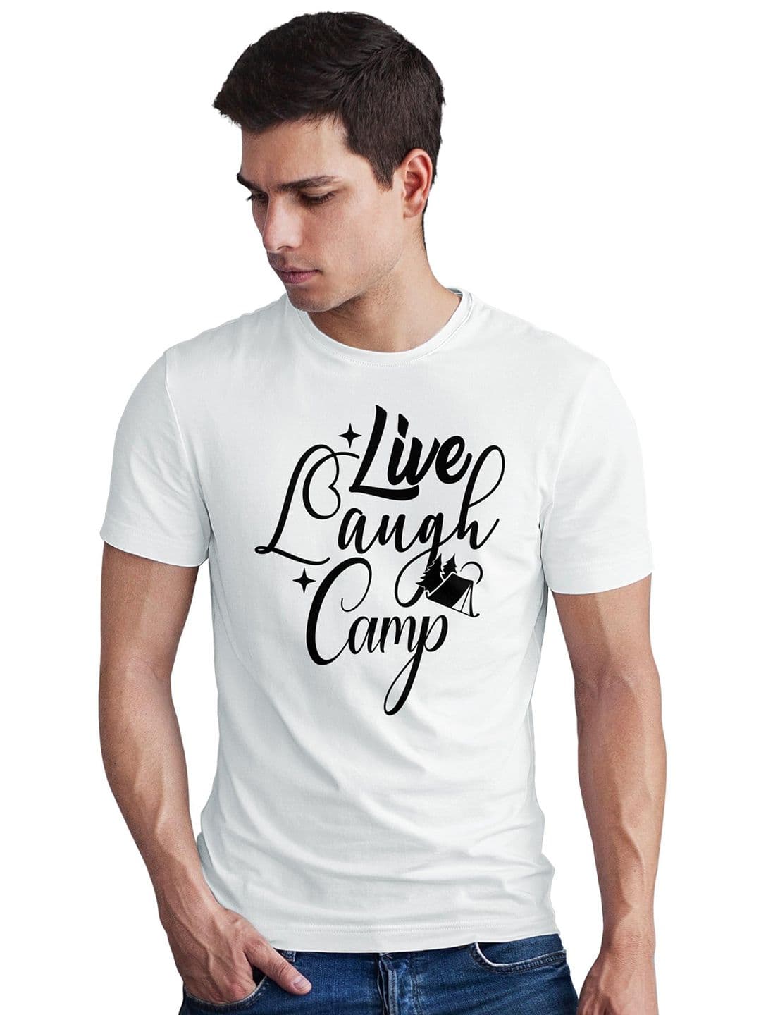 Seekbuylove Men Typography Printed Bio Finish T-shirt - view 1