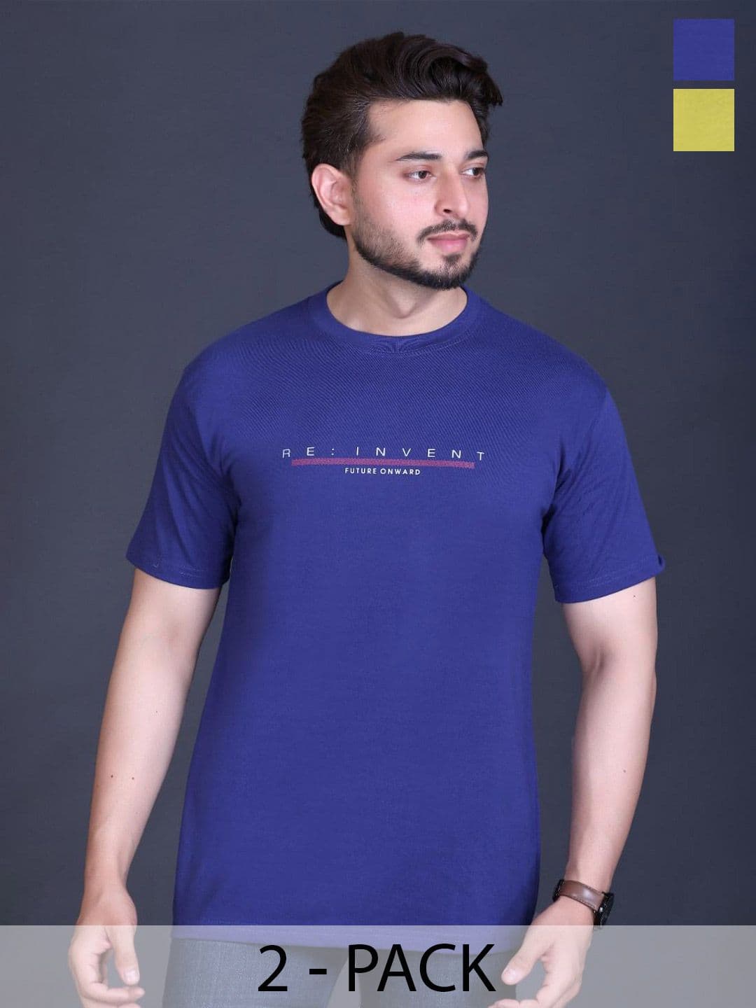 ZEFFIT Men Typography 2 Printed T-shirt - view 1