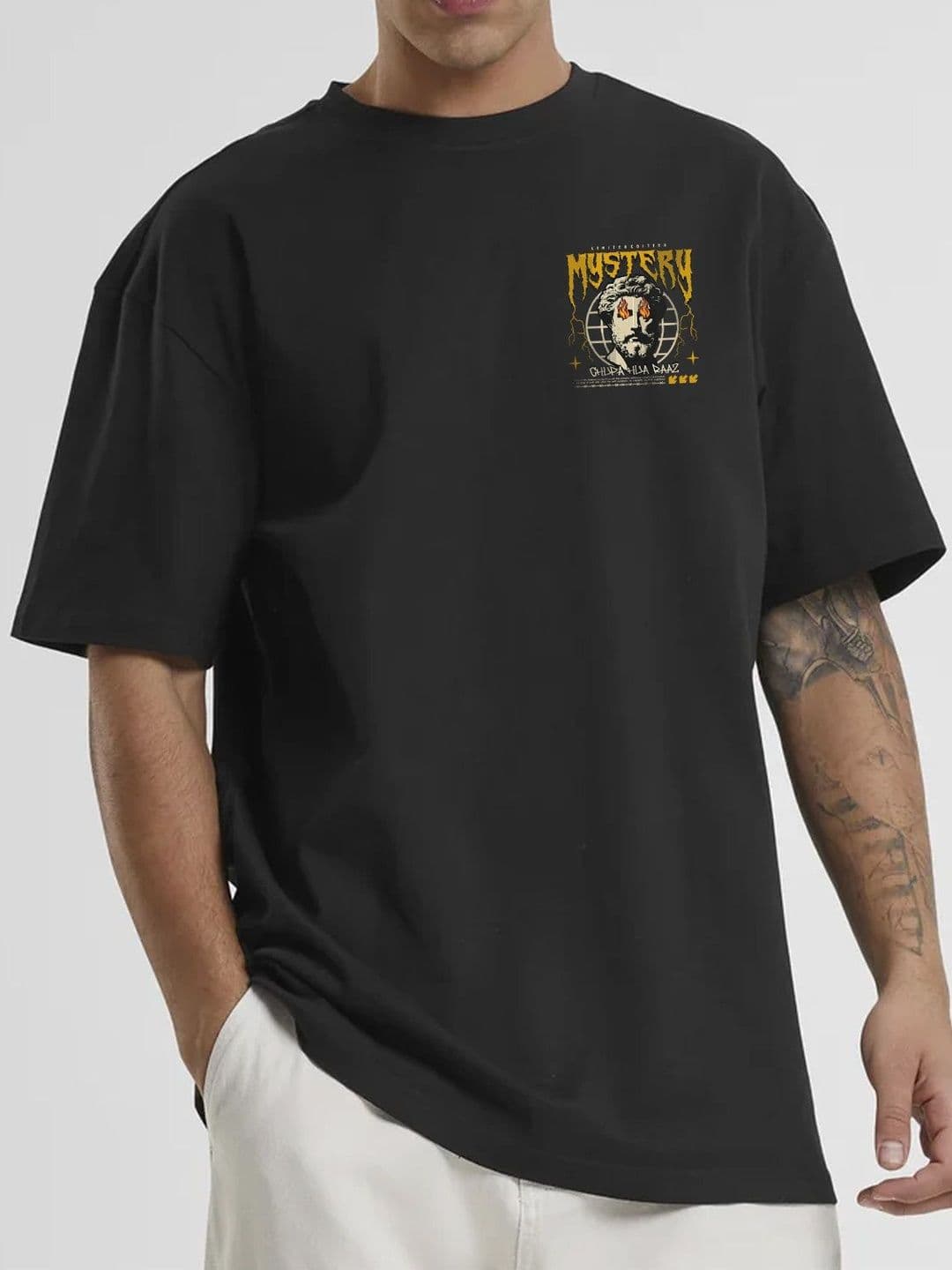 THE PRINT PLATTER Men Printed Pure Cotton T-shirt - view 1
